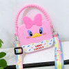 Silicone Handbag & Cross For Kids - Daisy Duck 