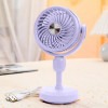 Stand Fan, 3 Speeds Desk Fan,Battery Recharging 
