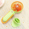 Hand \ Stand Fan , 1 Speed Desk Fan , Battery Recharging