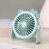 Stand Fan, 1 Speed Desk Fan, Battery Recharging 