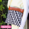 Cross Bag Crochet-Black&White 