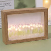 Wooden Tableau - Flower