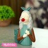 Ceramic Decor-Cute Girl-Olive