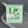 Set Of 5Pcs Acrylic Travel Bottles & Bag