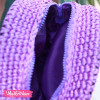  Cross Bag-Crochet-Purple