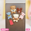 1Pc  Random Hard Silicone 3D Random Attachment - Bear