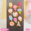 1Pc  Random Hard Silicone 3D Random Attachment - Ice Cream