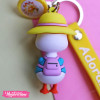 Silicone Keychain-Yellow Duck