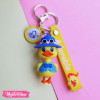 Silicone Keychain-Blue Duck