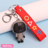 Silicone Keychain-Grayman