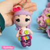 Crochet Keychain-Doll