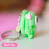 Keychain-Polymer Clay-Mared Washwshni-Light Green 