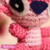Keychain-Crochet-Pink Stitch 