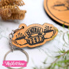 Wooden Keychain-Central Park 