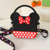 Silicone Handbag & Cross For Kids - Minnie Mouse  