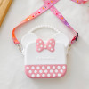 Silicone Handbag & Cross For Kids - Minnie Mouse  