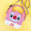 Silicone Handbag & Cross For Kids - Stitch 
