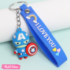 Silicone Keychain-Captain America 