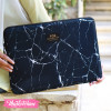 Laptop Sleeve- Black Marble-15.6 Inch 