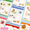 Set Of 28 Cards For Arabic Letters For Kids
