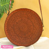 Leather Cross Bag-Mandala