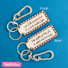 Natural Leather Keychain For Men - The loyalty