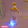 Lighting Letter Bottle-Gold Astronaut