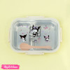 Stainless Steel Lunch Box With Spoon - Kuromi