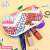 Make Up Bag - Patchwork - Seashell 