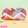 Make Up Bag - Patchwork - Seashell 