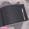 Hard Cover Guest Book With Ink Pen - Our Happy Memories