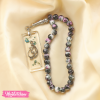 Misbaha With Resin pendant -أمي-Gray 