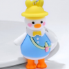  Cartoon Duck Charm Keychain