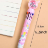 1pc Tiger Pattern 10 Colors Ballpoint Pen