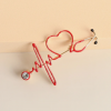 Heart Beating Brooch