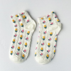 Floral Pattern Ankle Socks