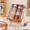 12rolls VintageFlower Pattern Washi Tape (200 cm )