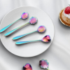 4pcs Flower Design Spoon  ( 13 cm )