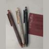 3pcs Retro Style Writing Tools Set Ballpoint Pen With Black Ink Refills