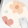 Flower Pattern Mouse Pad