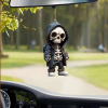 Skeleton Shaped Car Charm