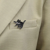 Cat Design Brooch