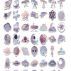 100pcs Cartoon Graphic Sticker