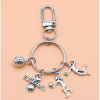 Volleyball & Figure Keychain
