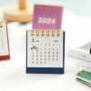 1pc Random Mini Creative Desk Calendar For Year 2024