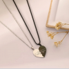 2pcs Fashionable and Popular Hand Stainless Steel  Necklace