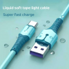 1PC Lighted Type C USB Fast Charging Data Cable 3.3FT (1 m )