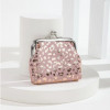 Polka Dot Perfection Women's Stylish & Versatile Kiss Lock Coin Holde