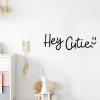 1pc PVC Wall Sticker, Slogan Graphic Wall Decal For Home