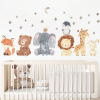 Cartoon Animal Pattern Wall Sticker